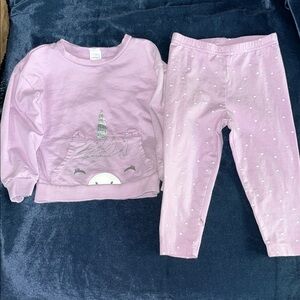 Carter's Purple Unicorn outfit